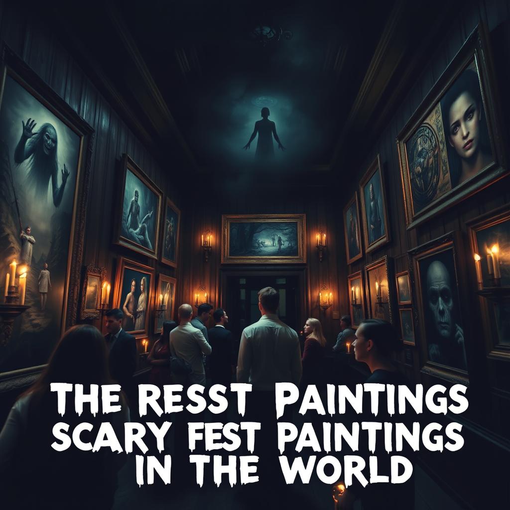 An eerie and immersive gallery featuring the scariest paintings in the world