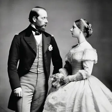 The amorousness between Queen Victoria and Prince Albert is well-documented, their love story becoming an important part of British history.