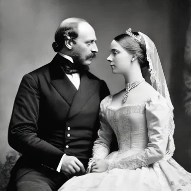 The amorousness between Queen Victoria and Prince Albert is well-documented, their love story becoming an important part of British history.