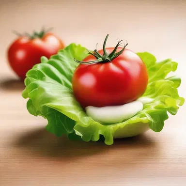 Why did the tomato turn red? Because it saw the lettuce's amorousness with the mayo!