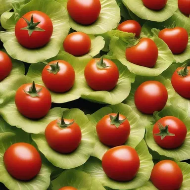 Why did the tomato turn red? Because it saw the lettuce's amorousness with the mayo!