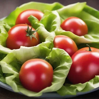 Why did the tomato turn red? Because it saw the lettuce's amorousness with the mayo!