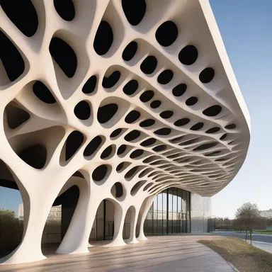 The architect designed a building with an amorphous shape, defying traditional geometrical patterns.