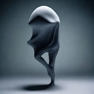 The mysterious creature took on an amorphous shape, shifting between different forms effortlessly.