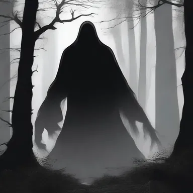 The creature lurking in the shadows possessed an amorphous shape, making it impossible to discern its true form.