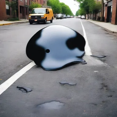 Why did the blob cross the road? To show off its amorphous shape!