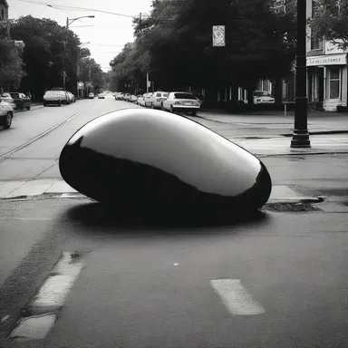 Why did the blob cross the road? To show off its amorphous shape!