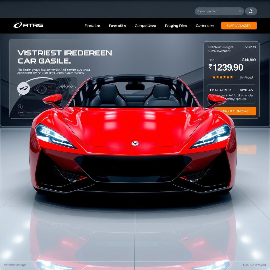Discover Your Dream Car: Hyper-Realistic Model