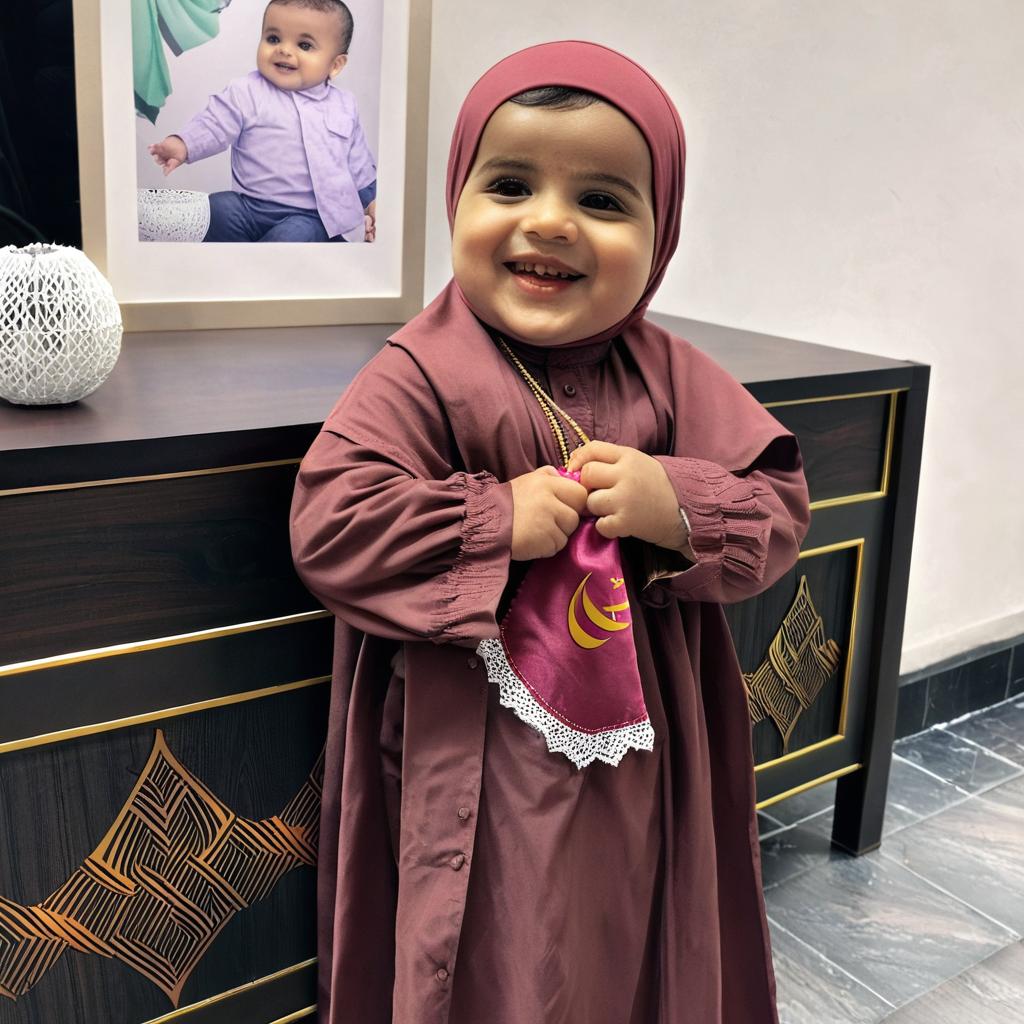 Adorable Kids in Colorful Garments