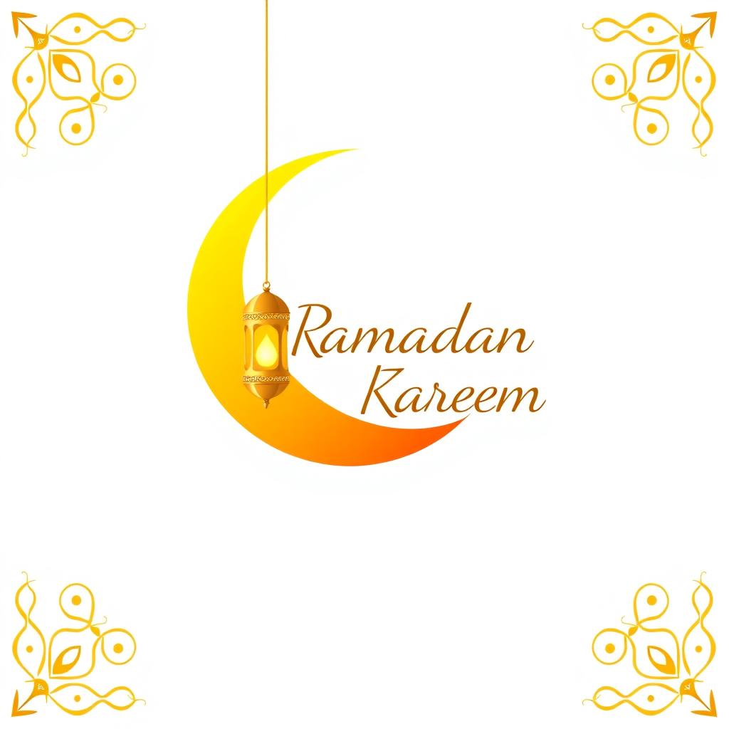An advertising design that embodies the spirituality and beauty of the blessed month of Ramadan