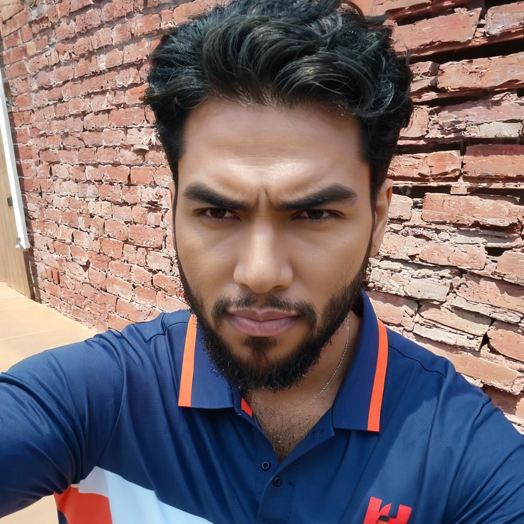 Capture Your Game: Cricketer's Stylish Selfie