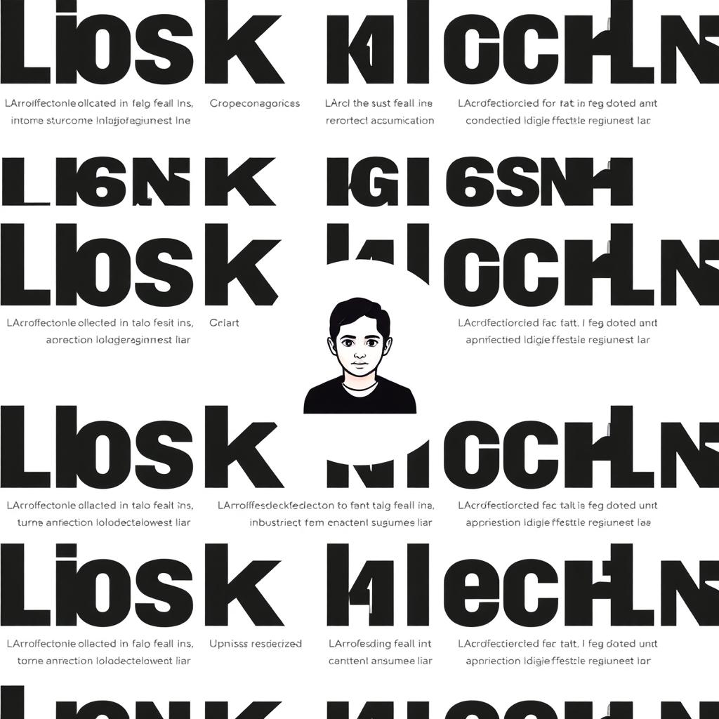 A visually appealing layout featuring a clean design, where all black fonts are consistently the same color and size, ensuring legibility and harmony across the text elements
