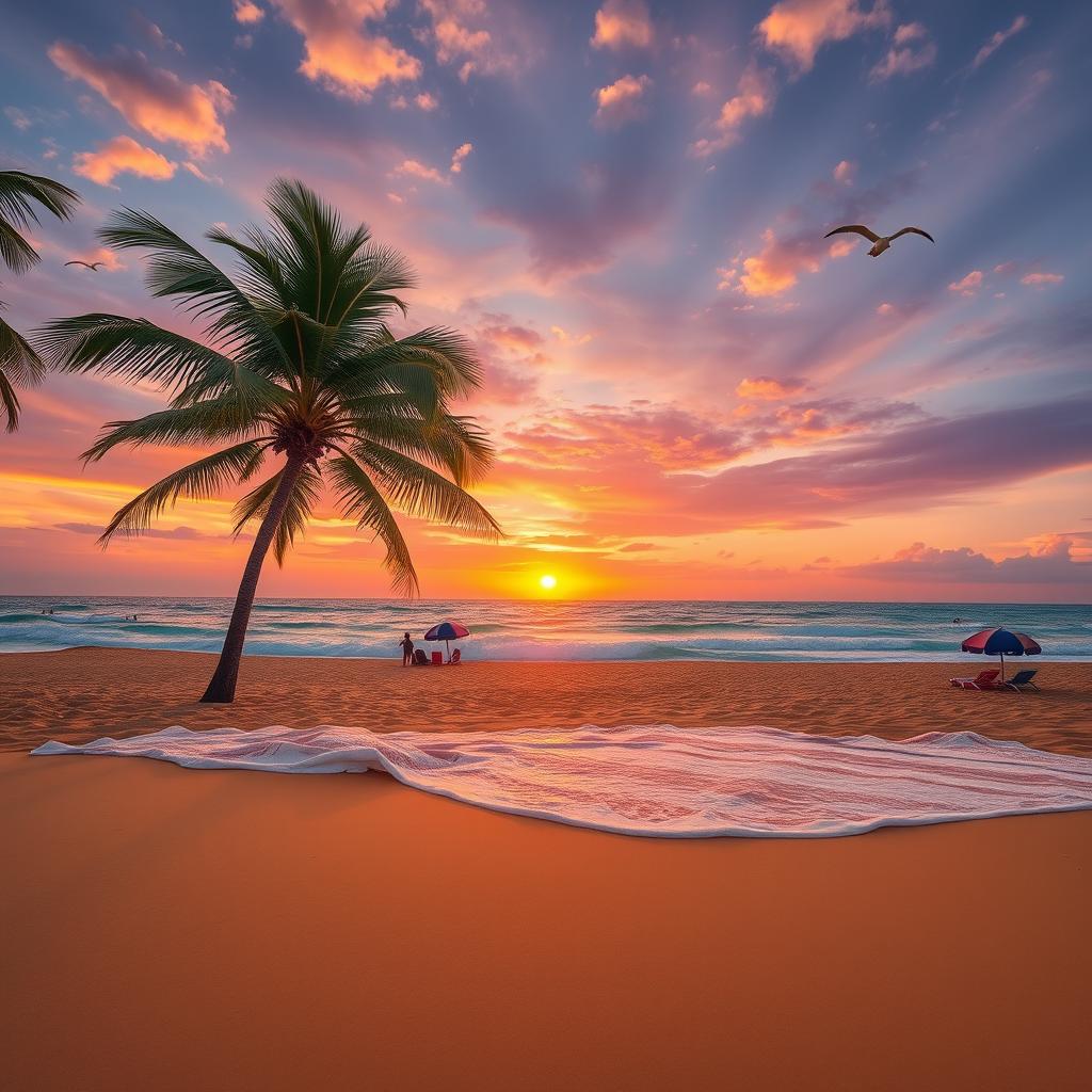 An extension of an existing photograph, maintaining the core subject and environment while adding elements to create a more expansive and inviting scene
