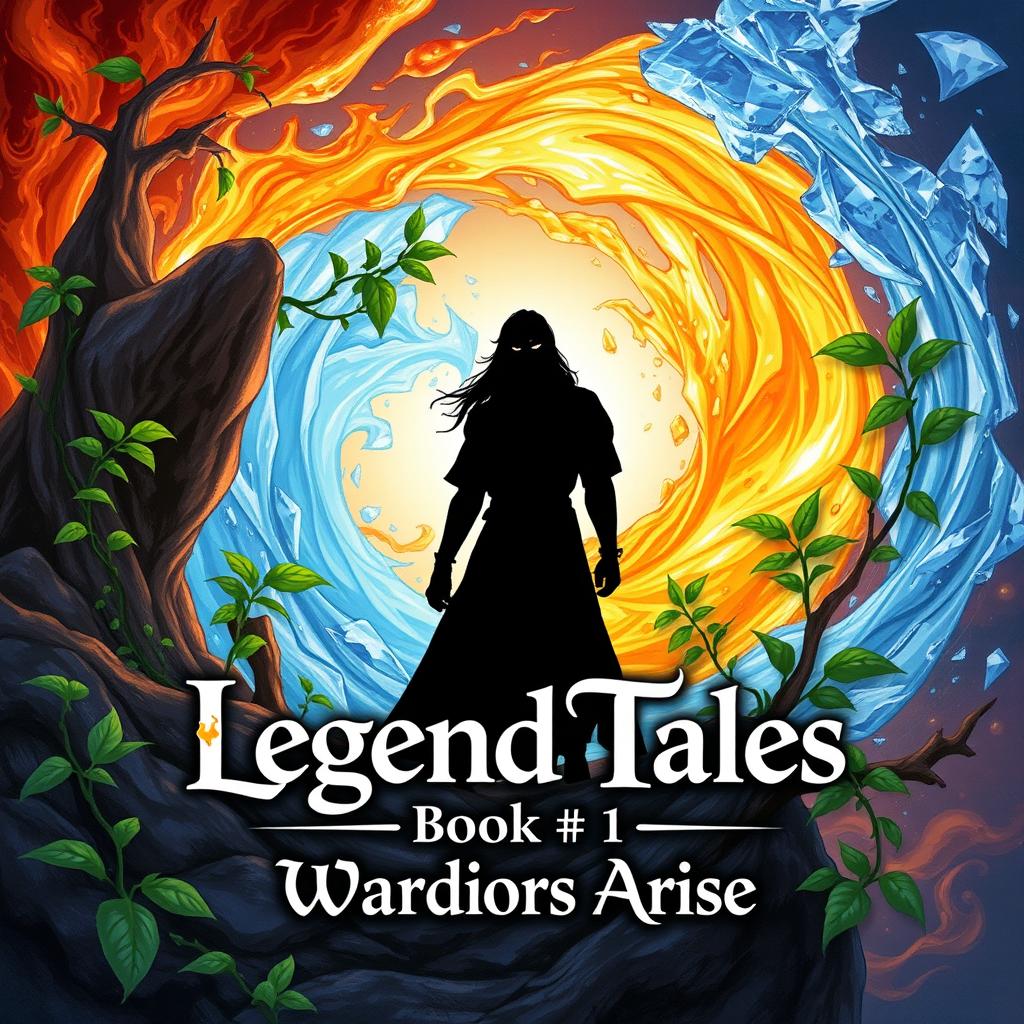 An enchanting illustration capturing the essence of 'Legend Tales Book 1: Warriors Arise'