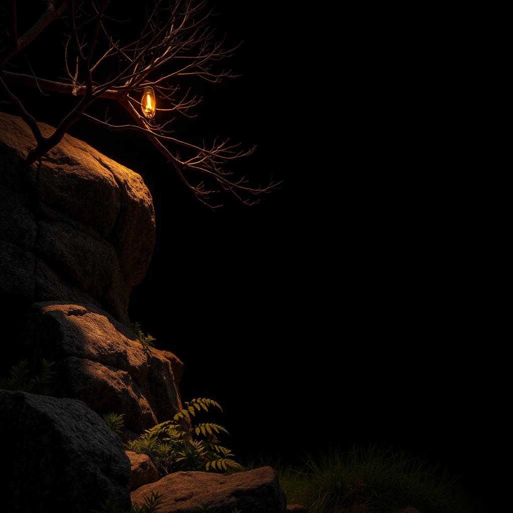 Tranquil Night Under the Tree