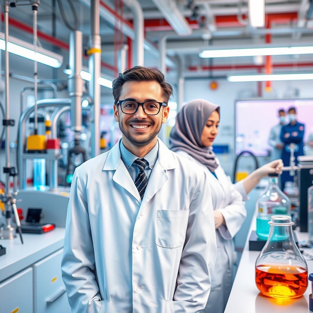 Inside an Advanced Oil Refinery Laboratory