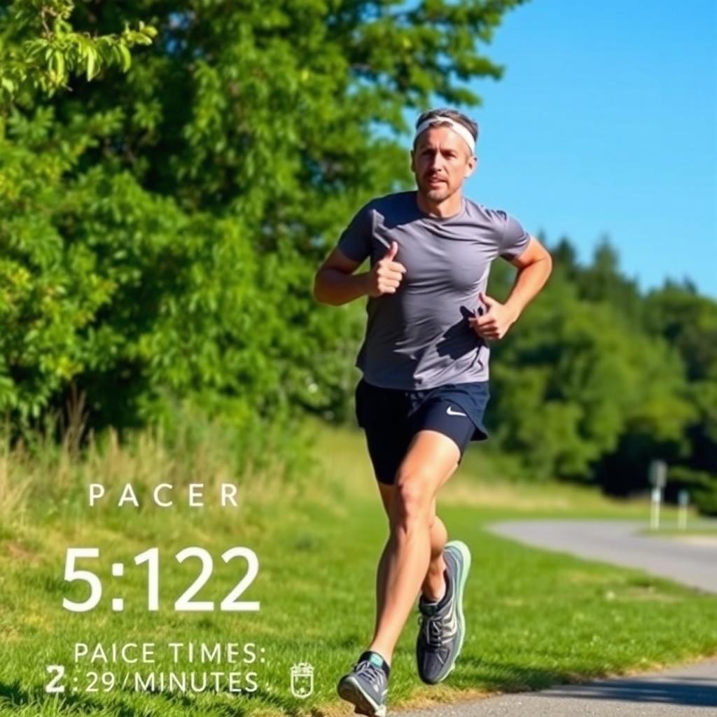 Dynamic Runner in Nature | Capturing Focus and Motion