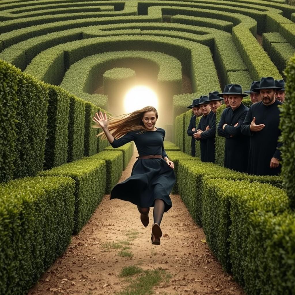 Journey Through the Maze: A Woman's Rush Against Tradition