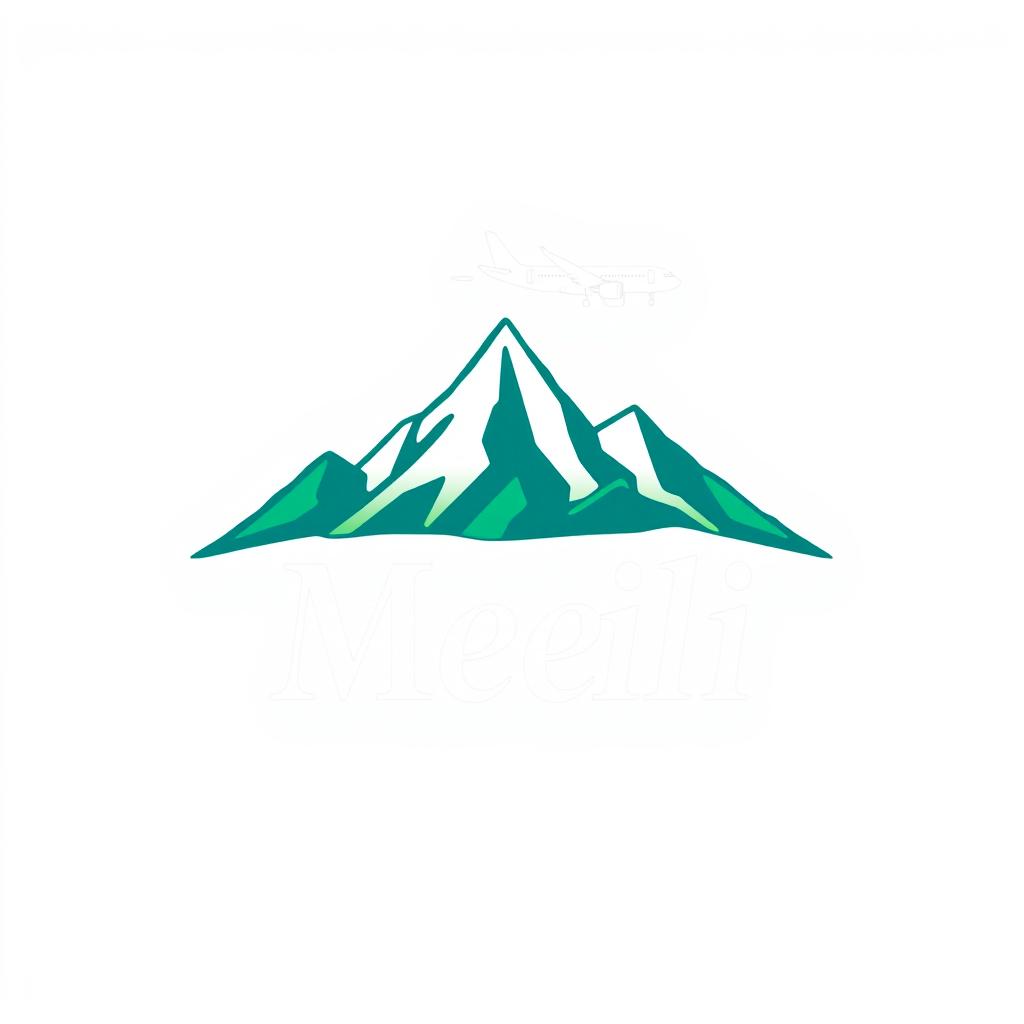 A logo design for a travel agency named 'Meili'