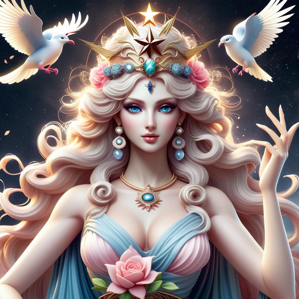 Enchanting Mermaid Dive | Mythical Ocean Serenity
