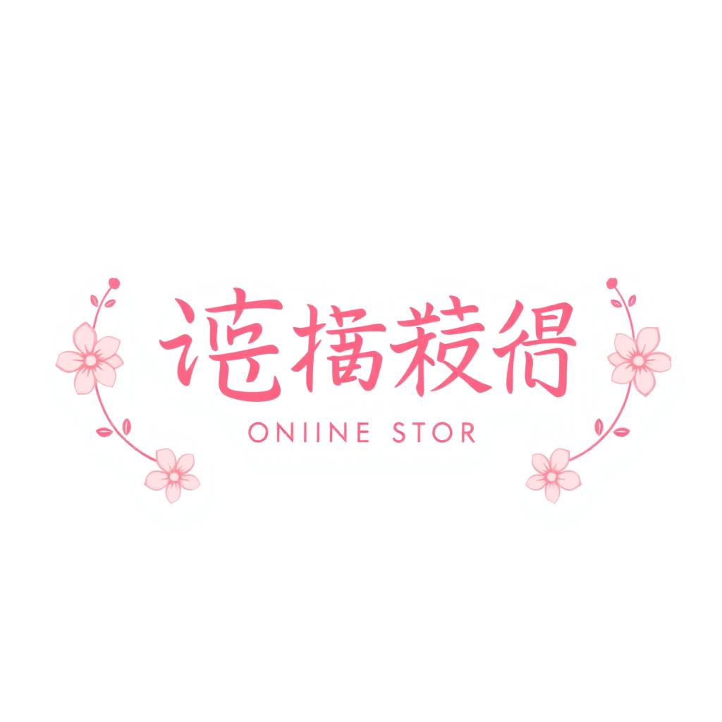 A logo design for an online store named 'شمیم'