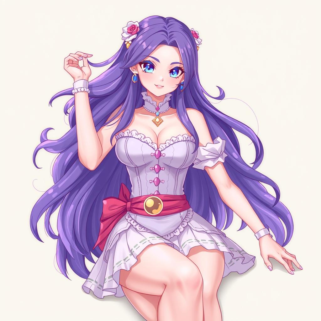 Charming Elegance: The Stylish Girl
