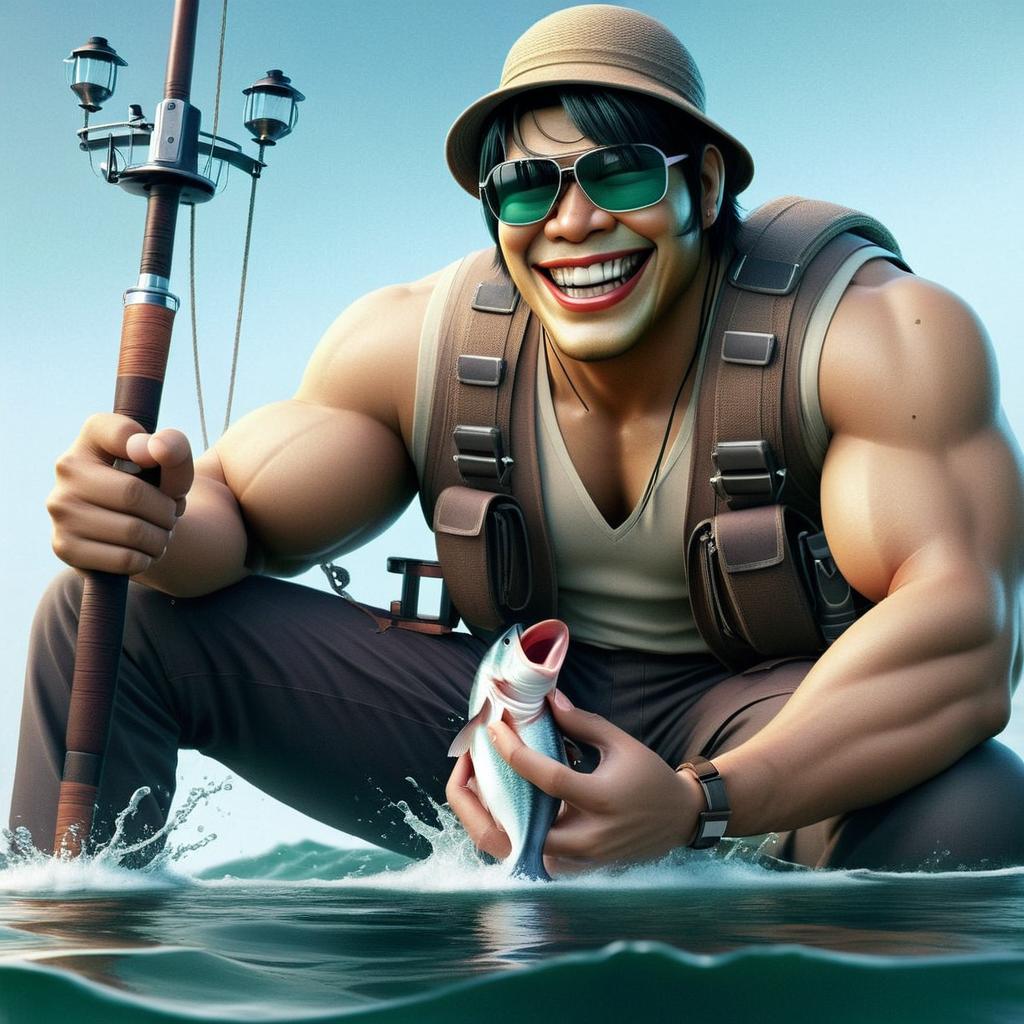 Sunny Day Fishing: Adventure on the Water