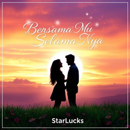 A stunning album cover design for the song 'BERSAMA MU SELAMA NYA' by StarLucks