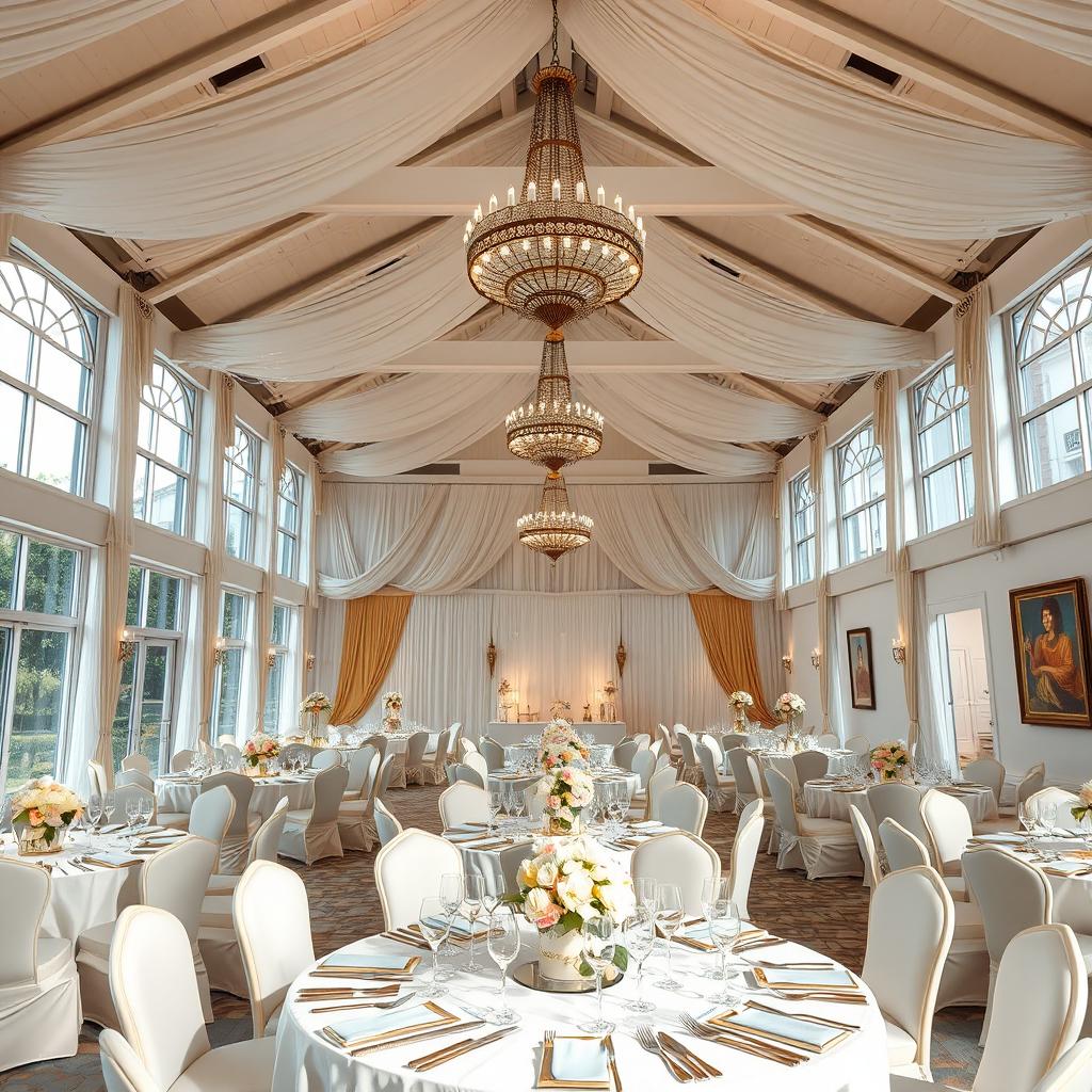 Stunning Function Hall Interior Design