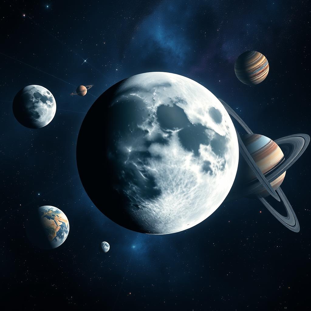 Celestial Wonder: The Moon & Solar System