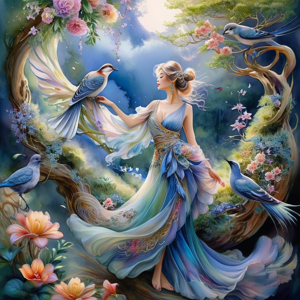 Dive Into Fantasy: Enchanting Mermaid in Motion