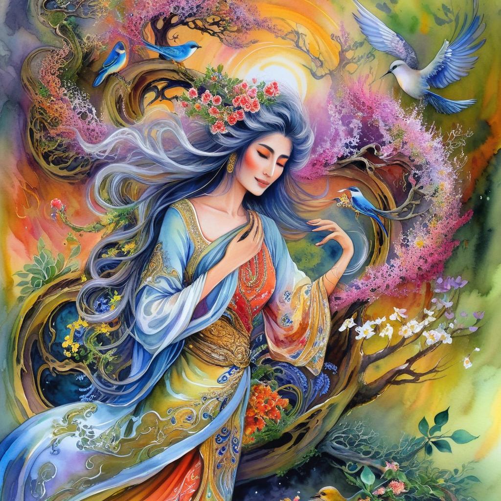 Enchanting Fairies & Mermaids in a Mystical Forest