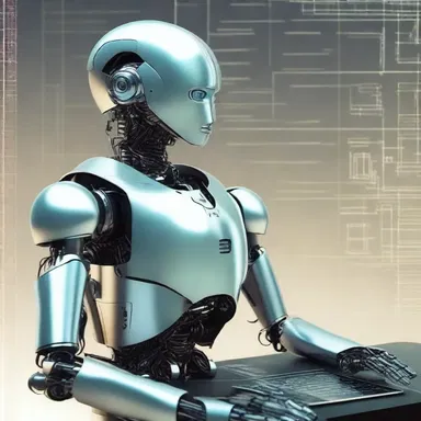 In the distant future, robots communicated with each other through a complex language, a mix of binary code and amphigory.