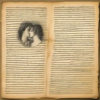In the love letters exchanged between the two star-crossed lovers, they often sprinkled amphigory to express their deep affection and devotion.