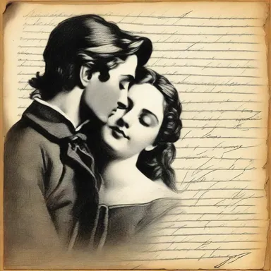 In the love letters exchanged between the two star-crossed lovers, they often sprinkled amphigory to express their deep affection and devotion.