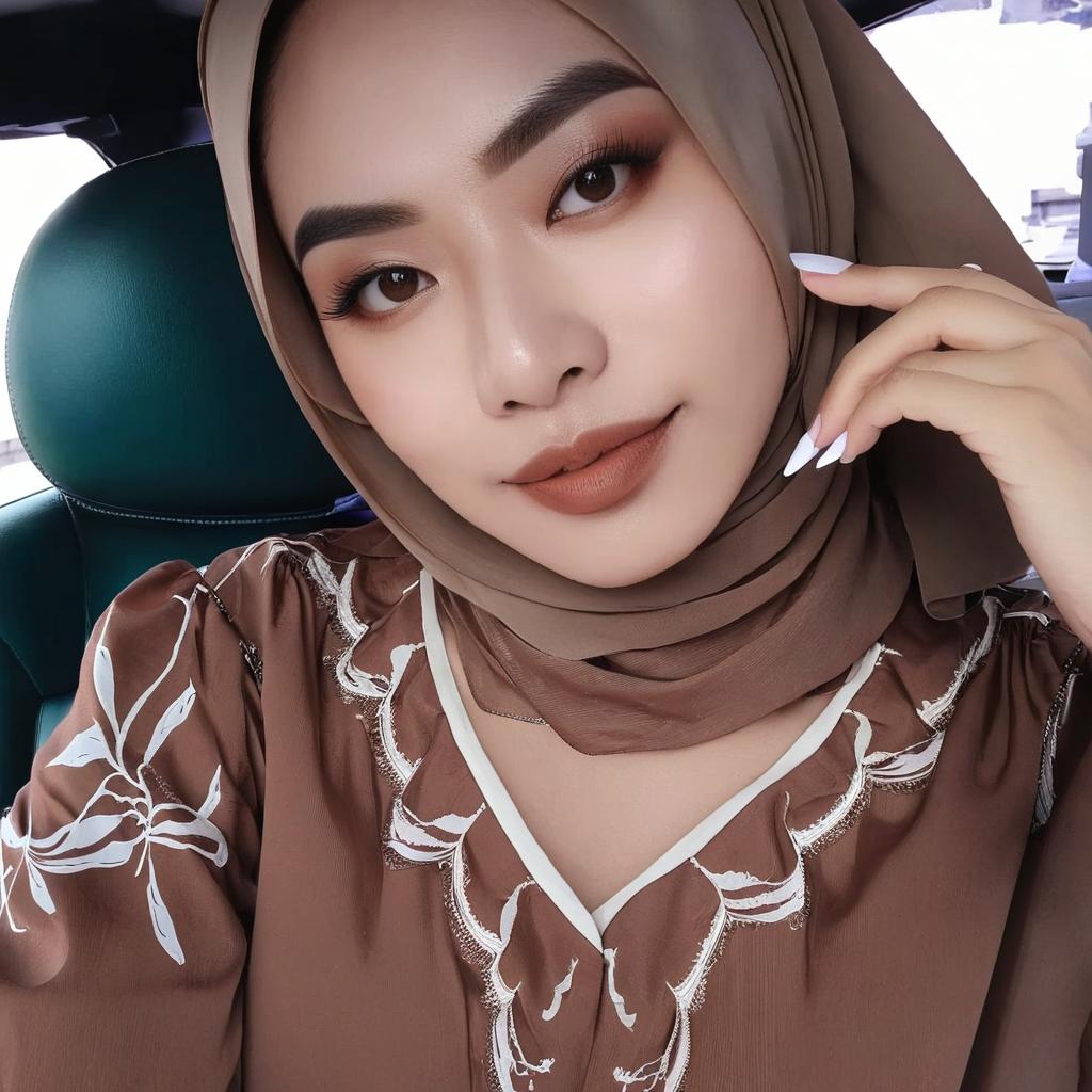Chic & Glam: A Stylish Girl in a Luxury Car