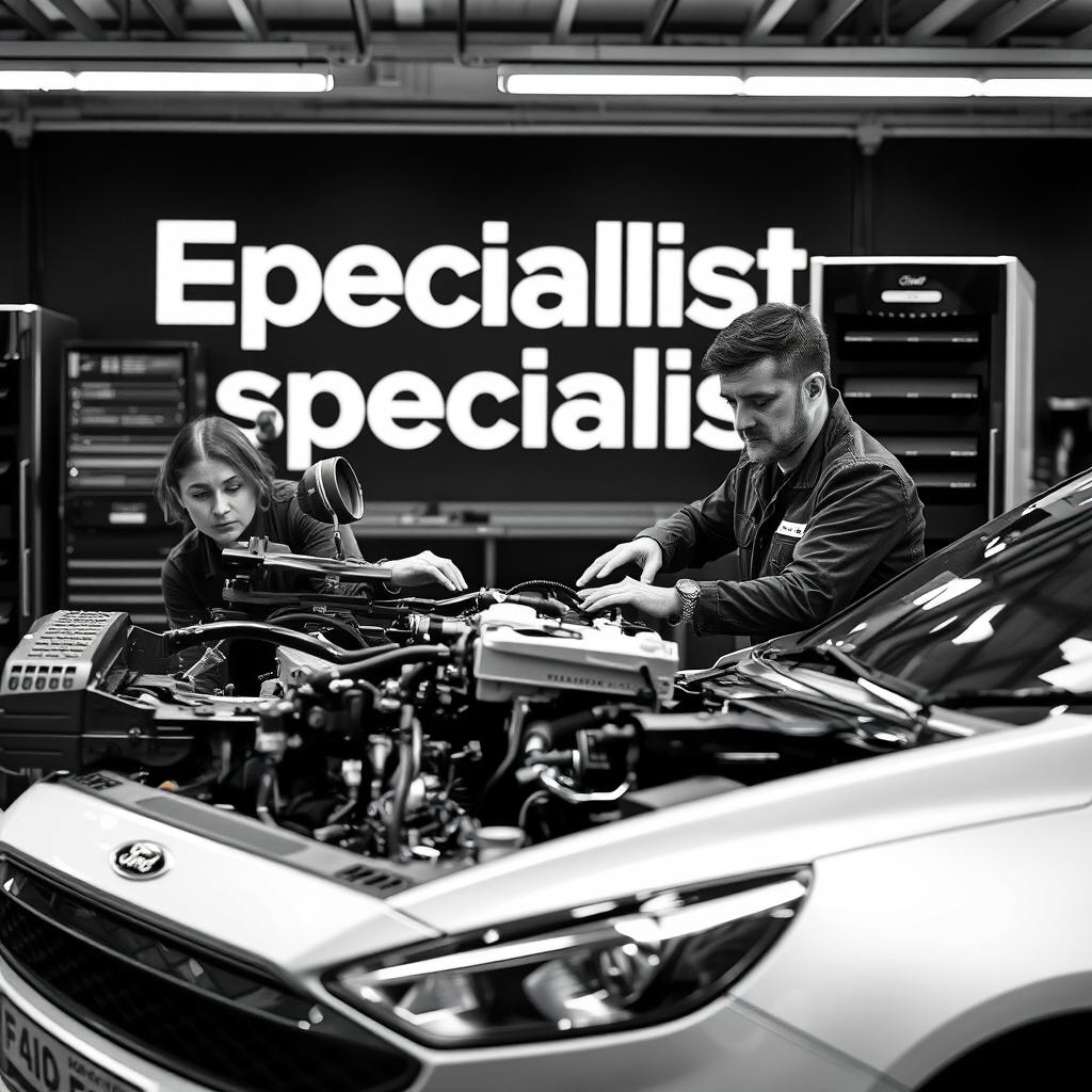 Mastering Mechanics: Crafting a Ford with Tech Precision