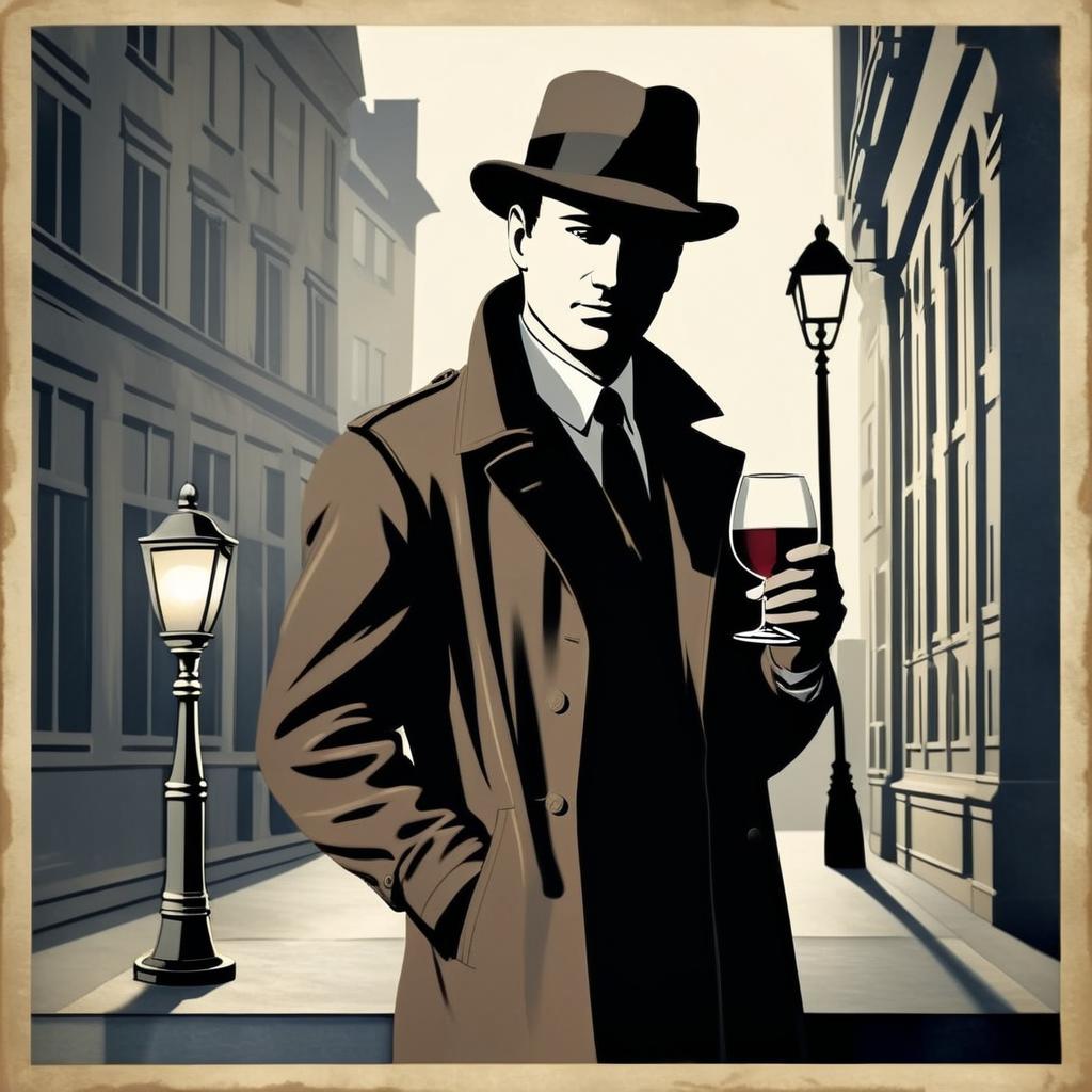 Mystery at Dusk: The Detective's Dive into Noir