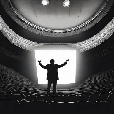 Why did the comedian perform in an amphitheatrical venue? Because he wanted to have a great audience all around!