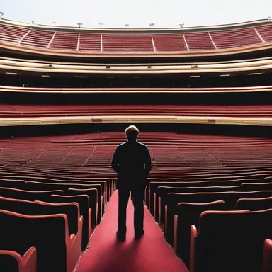 Why did the comedian perform in an amphitheatrical venue? Because he wanted to have a great audience all around!