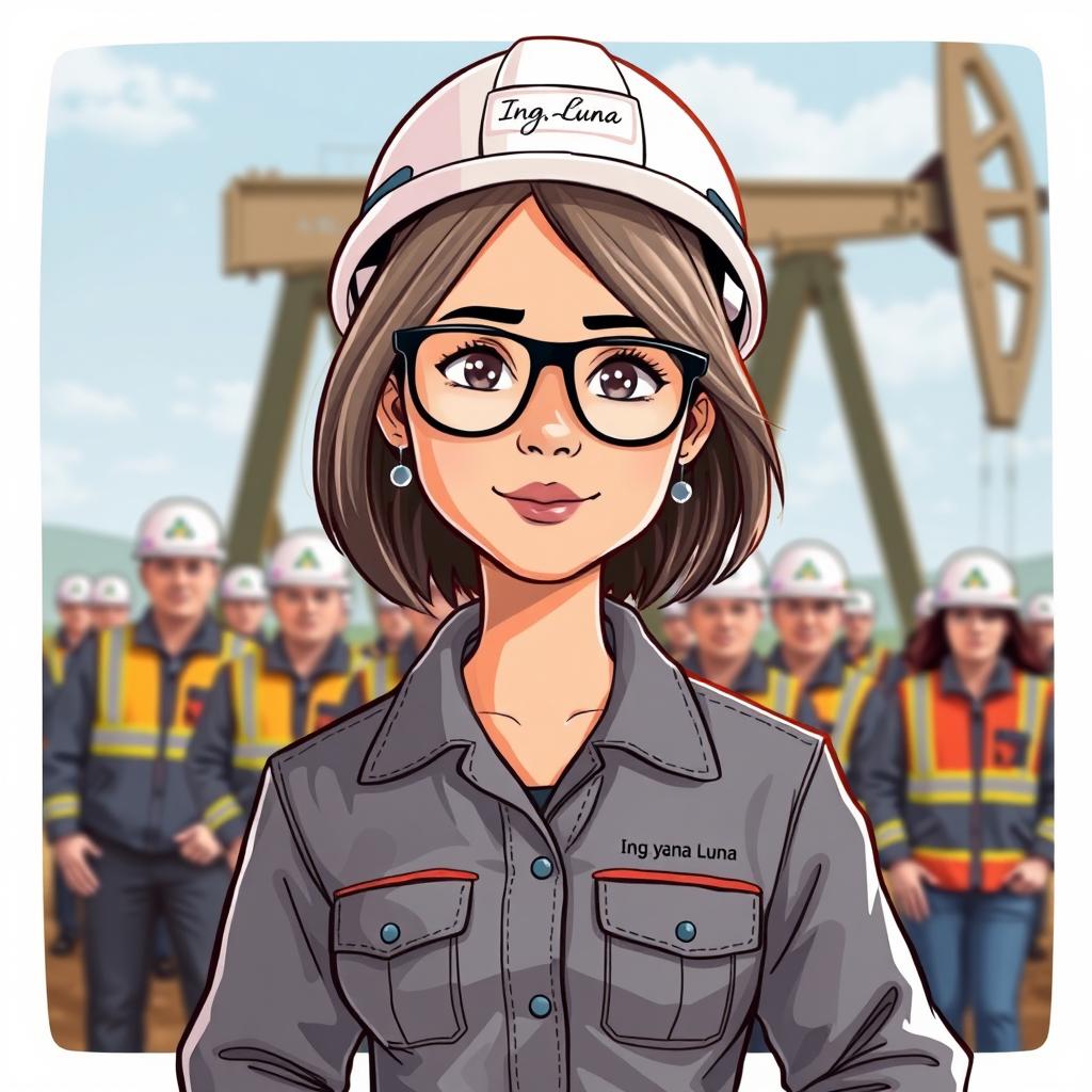 A cartoon depiction of a 36-year-old woman, 155 cm tall, weighing 63 kg, with shoulder-length dark ash blonde hair