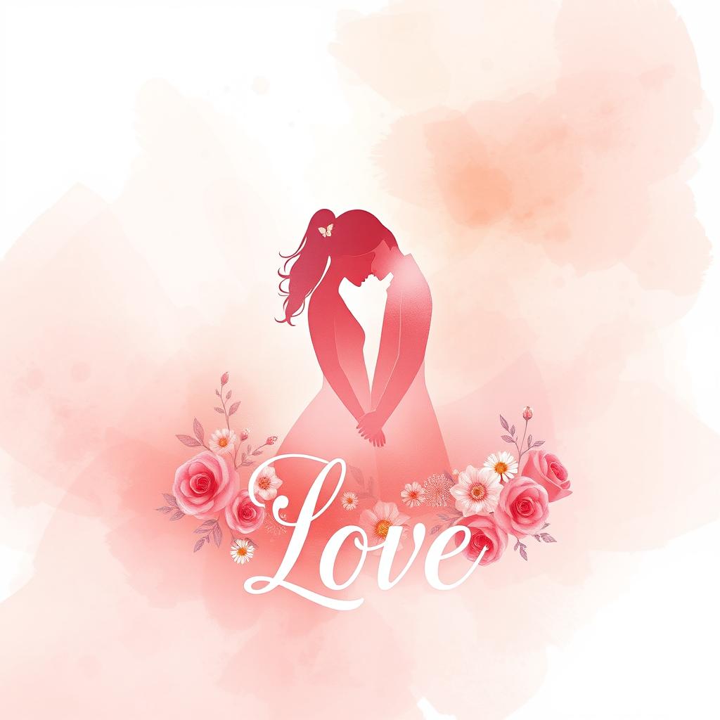 A beautifully designed ebook cover that embodies the theme of love