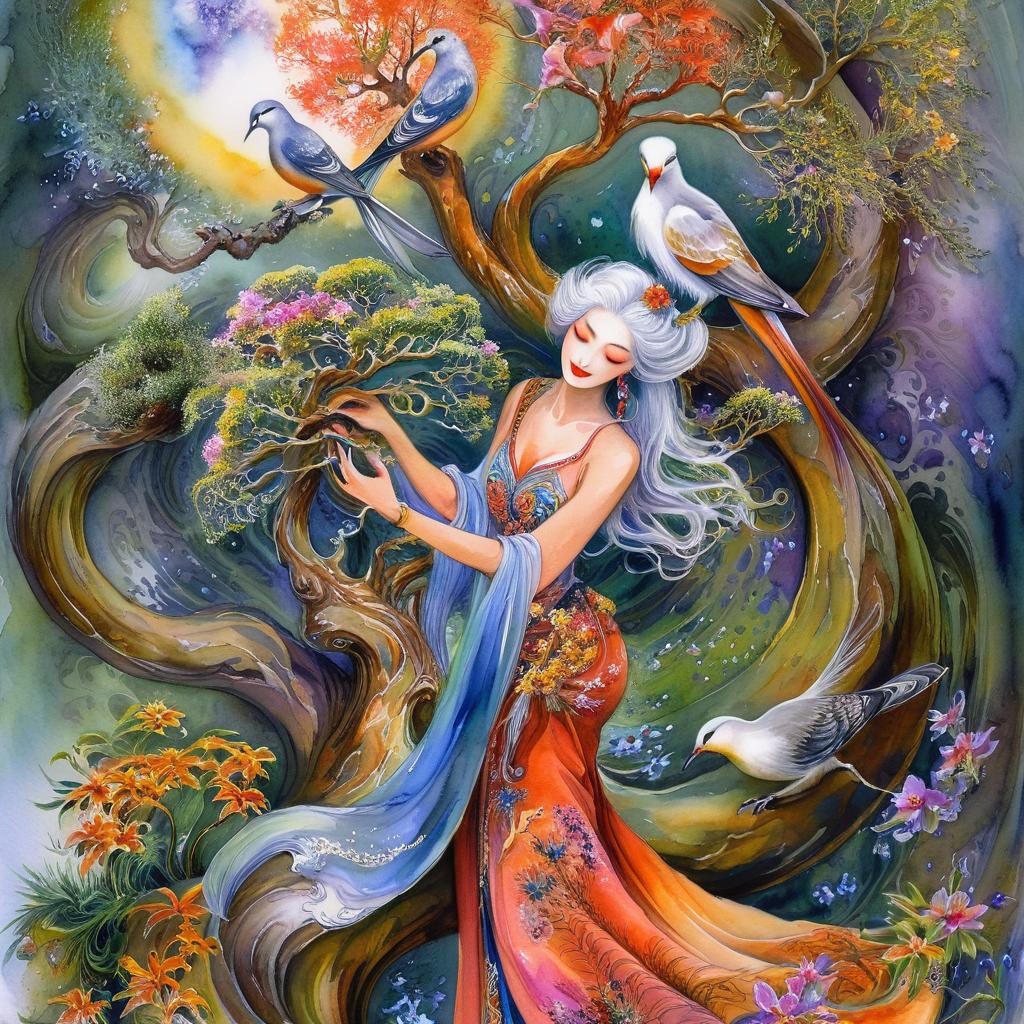 Whimsical Fantasy: Fairy and Mermaid Enchantment