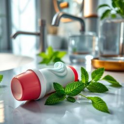 Vibrant Toothpaste Capsules: A Splash of Color