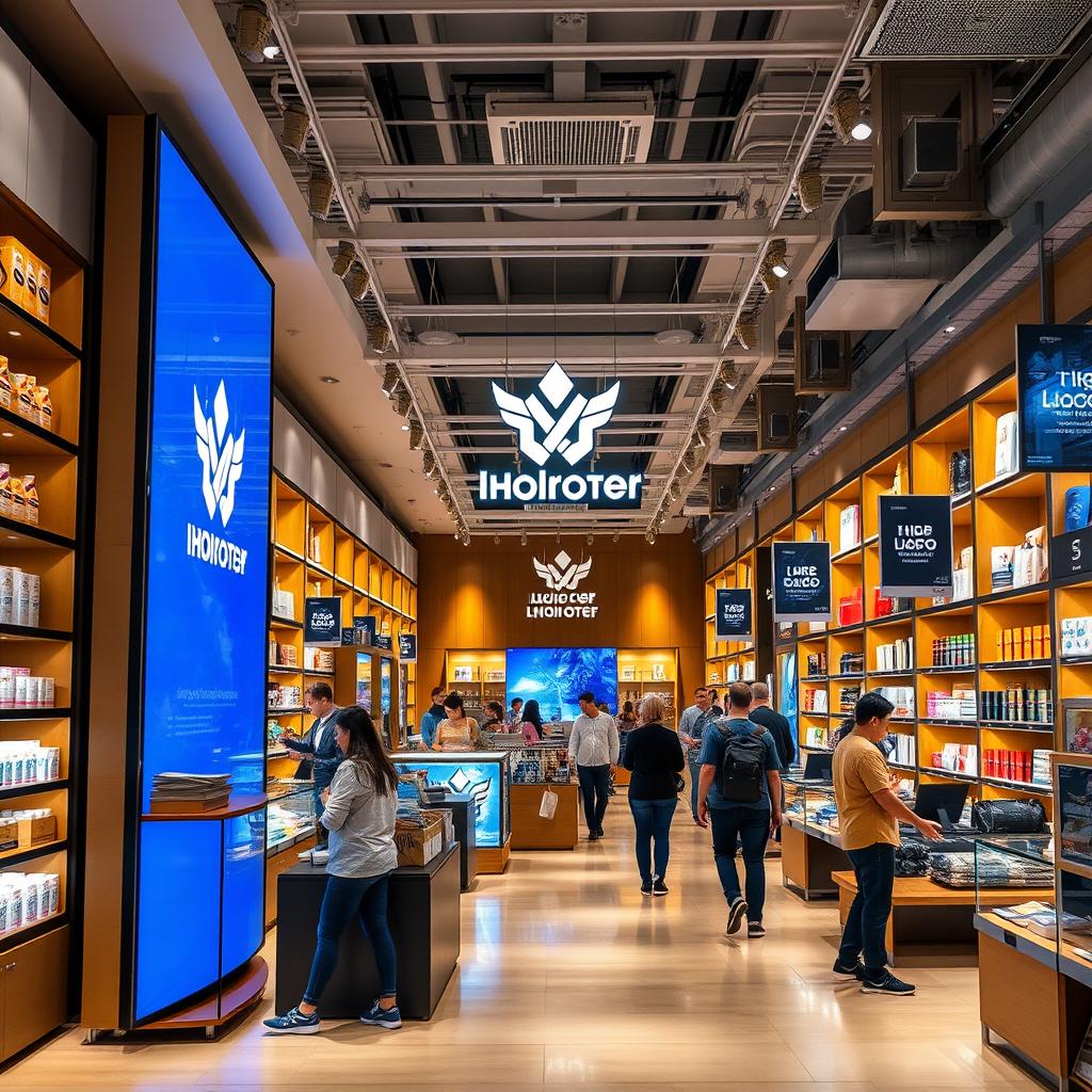 Explore a Beautifully Designed Retail Store Interior with Modern Elegance