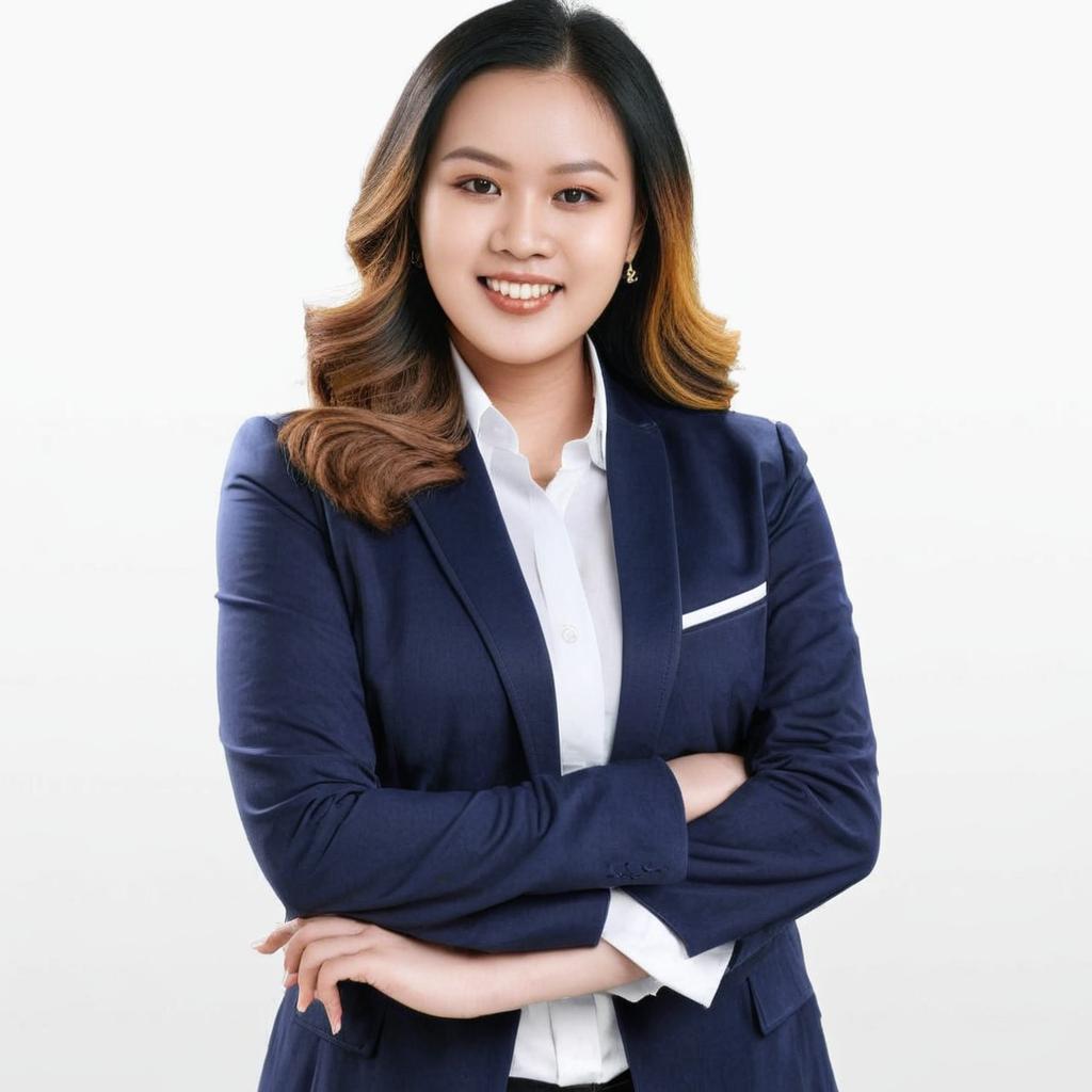 Empower Your Vision: Confident Woman in Business Suit