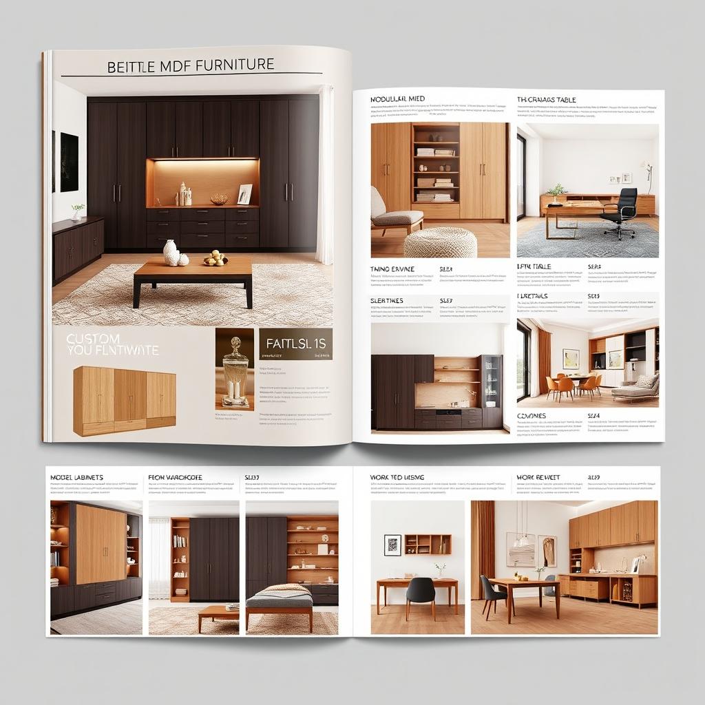 Elevate Your Space: Custom MDF Furniture Designs