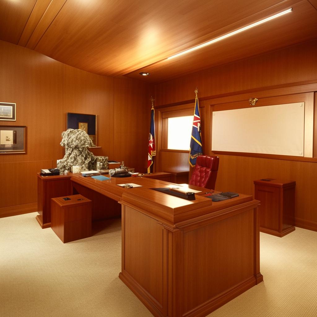 military chief's penthouse office