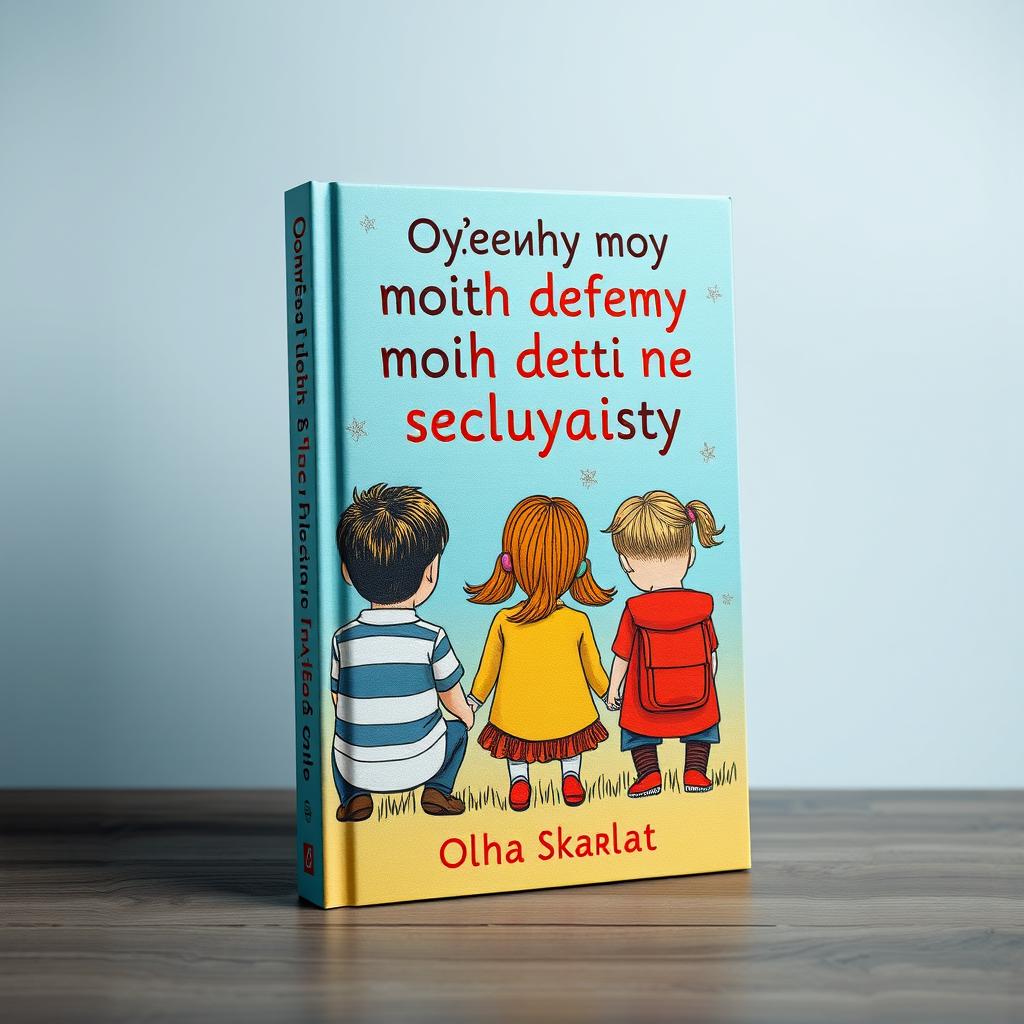 Дизайн обложки книги 'Почему мои дети не слушают' автора Olha Skarlat без изображения самой книги