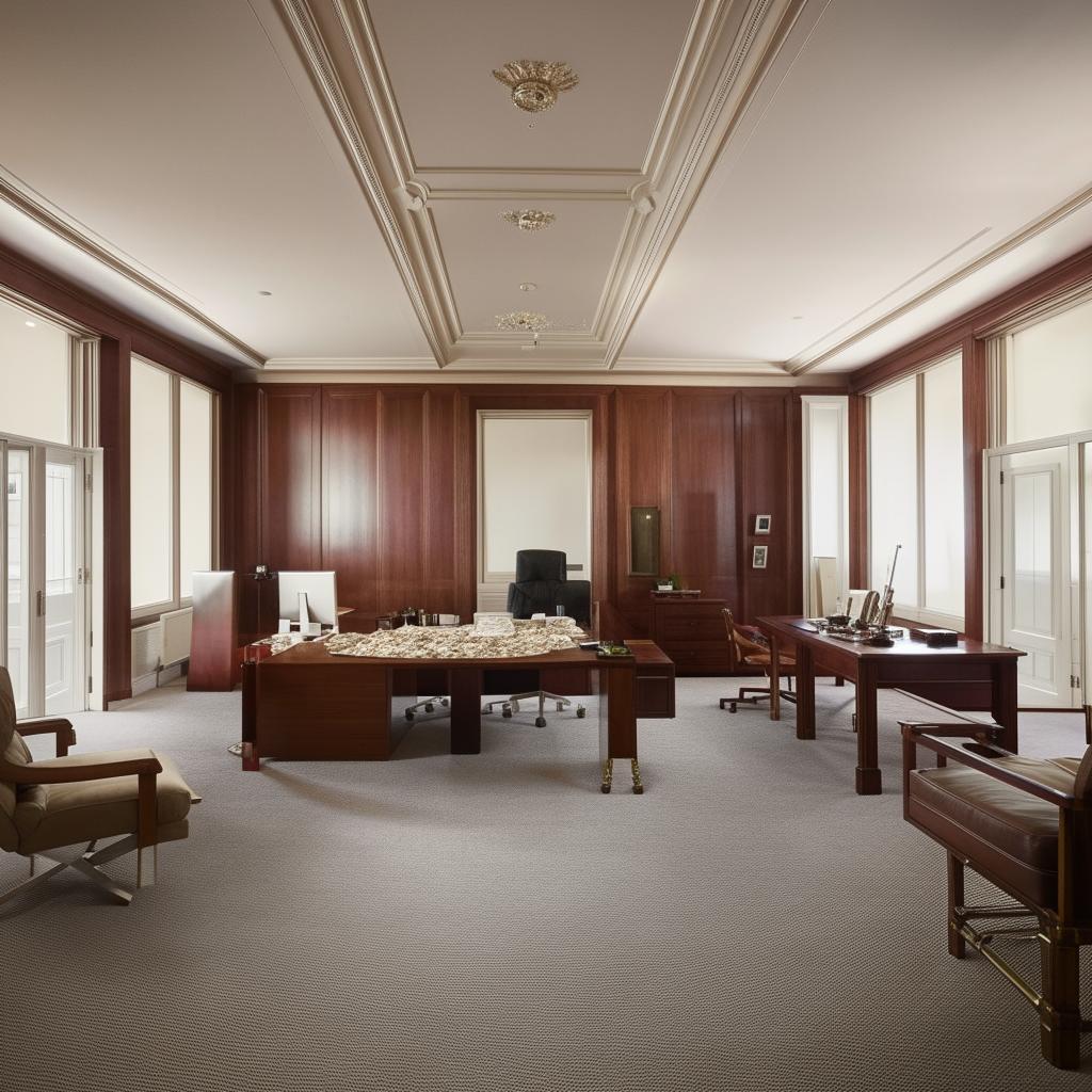 military chief's penthouse office